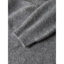 NAME IT Striktrøje Sanie Grey Melange